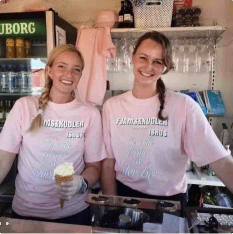 fjams og kugler isbod under puch maxi turen