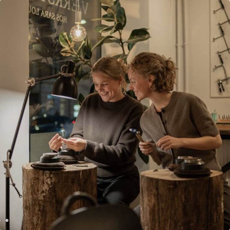 Lav dine egne sølvsmykker på Værkstedet hos Sara Lou